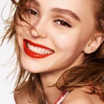 Lily-Rose Depp goes glossy