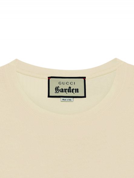gucci garden t shirt white