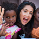 FIGHTING AIDS WITH SALMA AND GUCCI